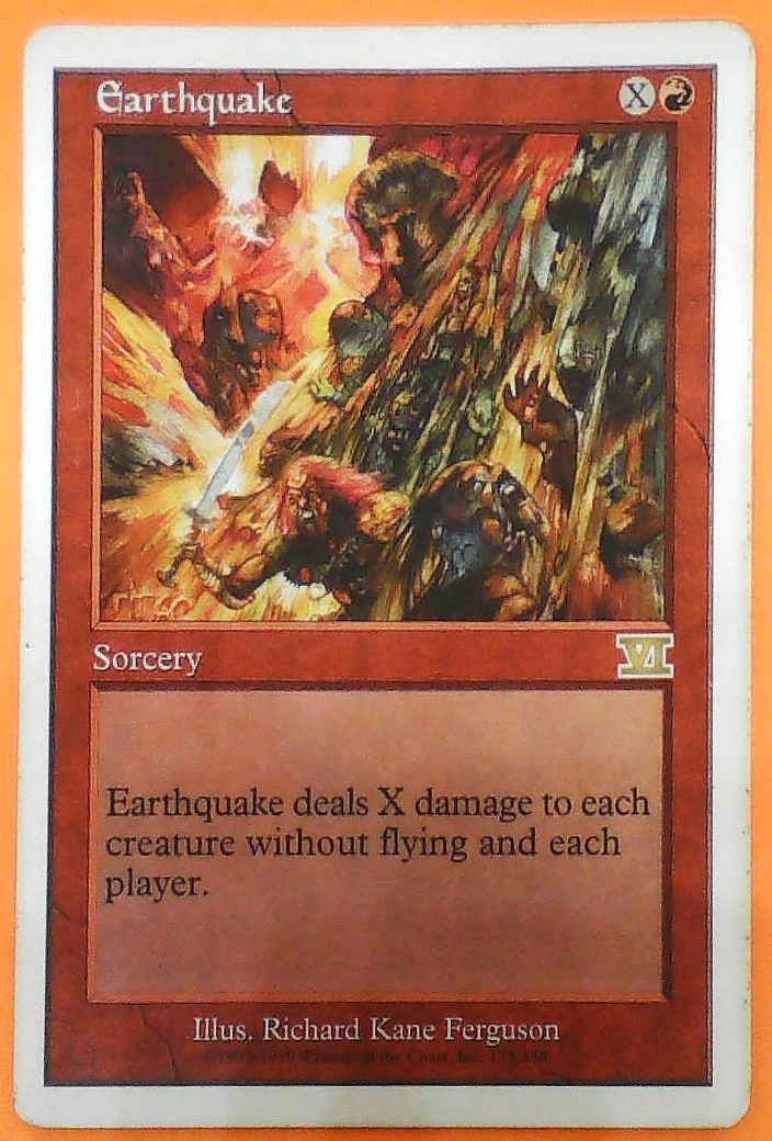MTG - Earthquake (173/350) - Classic Sixth Edition 6ED - LP
