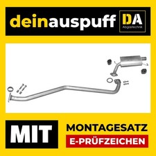 Auspuffanlage für Mazda 6 2.0 MZR-CD Auspuff J016