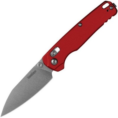 Kershaw Bel Air Folding Knife CPM MagnaCut Steel Blade Aluminum Handle 6105RDSW