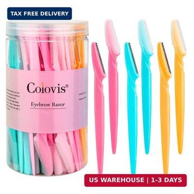 66 Eyebrow Razor and Face Razor for Women and Men, Eyebrow Hair Trimmer and Shav