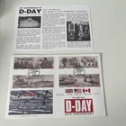 1944 60th Anniversary of D-Day First Day Cover Isle of Man Hand Stamped