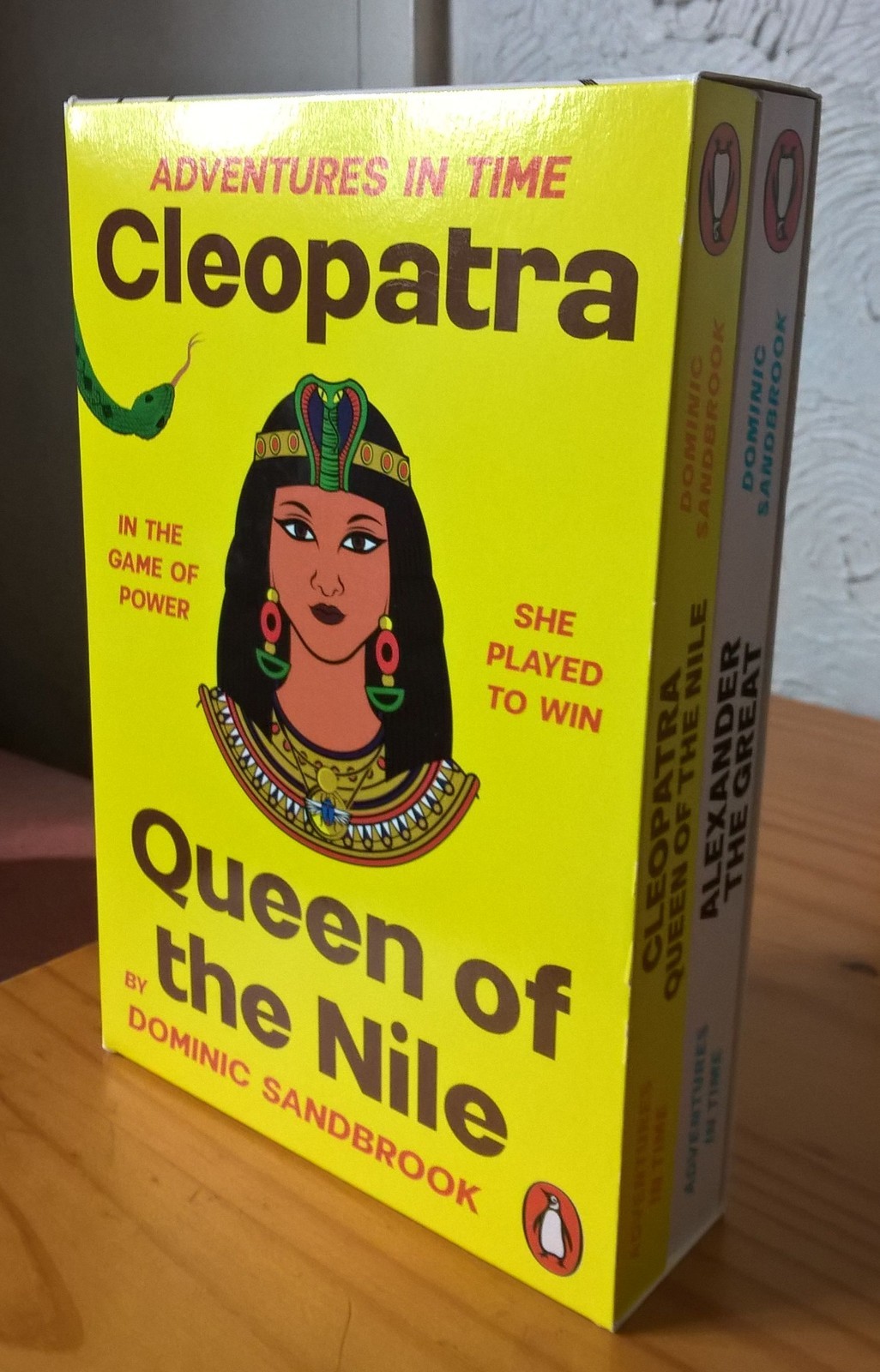 Twin-Pack Adventures in Time: Cleopatra /  Alexander the Great -Sandbrook, Dom.