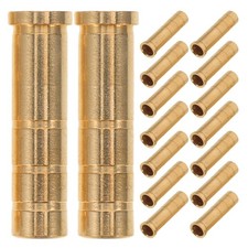 24 Pcs Arrow Connection Seat Insert Brass Aluminum Inserts for Arrows