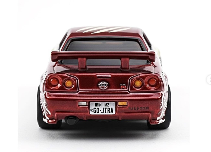 Hot Wheels Premium Pop Culture Godzilla Nissan Skyline GT-R (BNR34