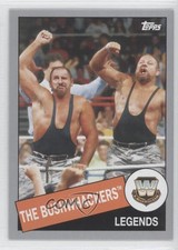 2015 Topps Heritage WWE Legend Silver The Bushwhackers #9 0f8