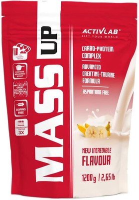 Activlab Mass Up, 1200 g Beutel, Banana