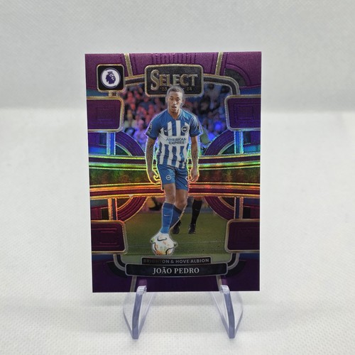 2023-24 Panini Select Premier League Terrace Joao Pedro #21 Purple Prizm /149