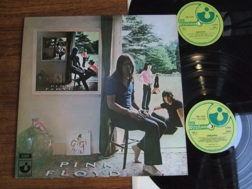 PINK FLOYD - UMMAGUMMA - G/FOLD 2 LP SET - HARVEST SHDW 1/2 EX / EX+