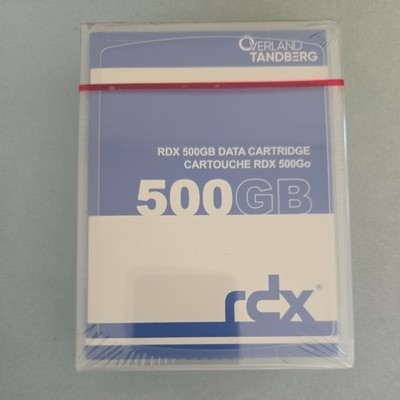 RDX 500 GB Cardridge OVP Data Backup mit Schutzhülle (Tanberg/ Imation/ HP u.a.)