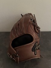 Alegria Custom Order Baseball Glove Brown Japan Made Premium Leather Weave Web