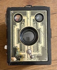 Vintage 1935 Kodak Brownie Junior SIX-20 Box Camera