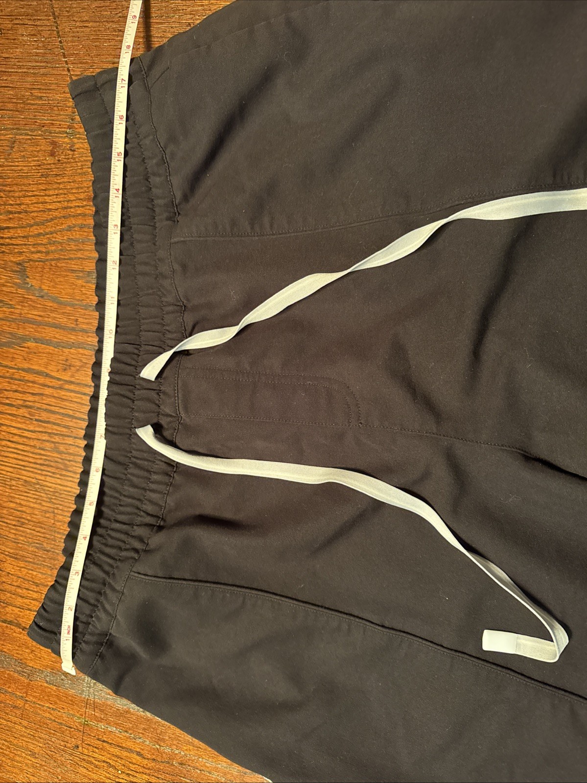 FIGS Technical Collection Black drawstring Scrub … - image 4