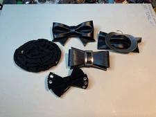 Vintage Shoe Buckles Clips - LOT of 5