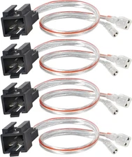 NuIth Car Door Speaker Wire Harness Adapter Connector Compatible with... 
