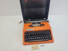 Schreibmaschine robotron cella DDR Koffer B&uuml;ro Technik Vintage Retro #266644