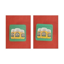 Lech 3 Gläser Brauerei Bierdeckel Bier