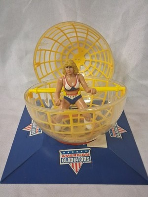 RARE Vintage American Gladiators Atlasphere Playset 1991 Irwin As Shown