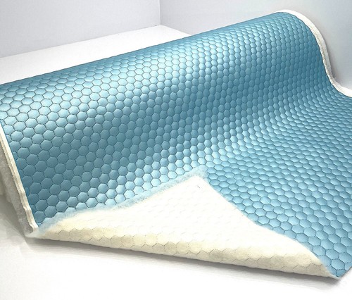 0,5 BIENENWABE gestepptes ÖkoLeder SOFT Kunstleder Automotiv GTS Polstermaterial - Bild 6 von 13