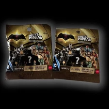 2 DC MIGHTY MINIs Figure * Batman v Superman Series 2 * new sealed * Mattel HTF