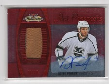 2015-16 UD FLEER SHOWCASE ROOKIE RC PATCH AUTO /25 RED GLOW DEREK FORBORT KINGS