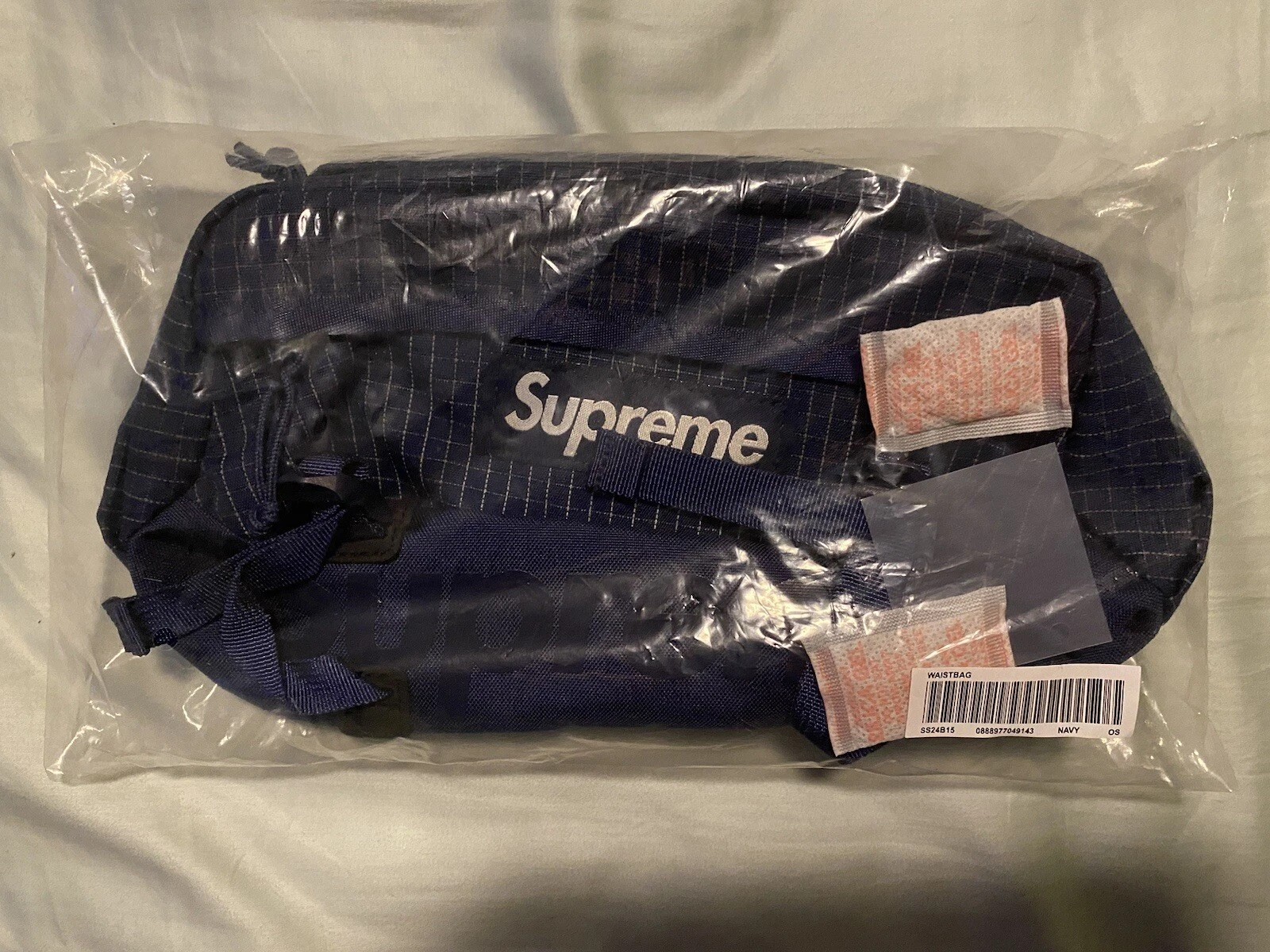 Sac de taille Supreme SS24 marine