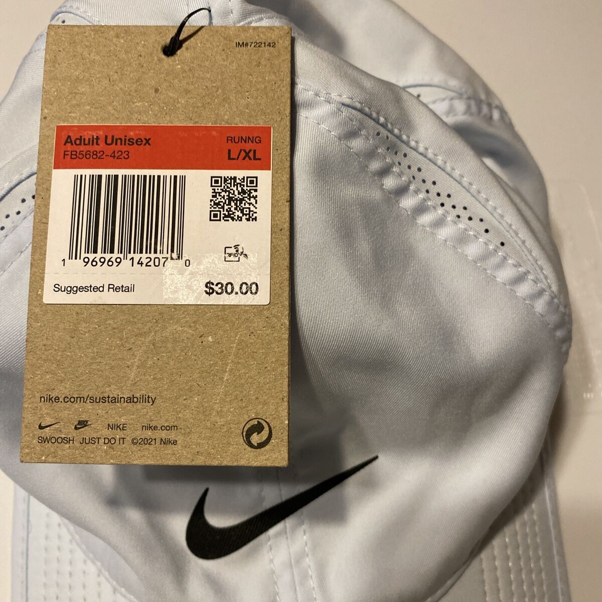 Nike Dri-FIT Club Unstructured Featherlight Cap FB5682 L Nike Dri-FIT Club Unstructured Featherlight Cap FB5682 L