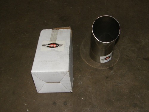 3" DUMP PIPE REDBACK 304 CHROME EXHAUST TIP - 第 1/2 張圖片
