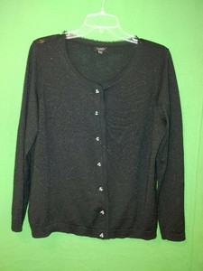 petite black cardigan sweater