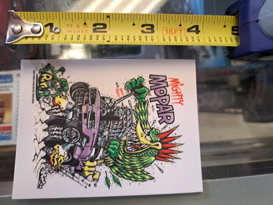 Rat Fink 3x4