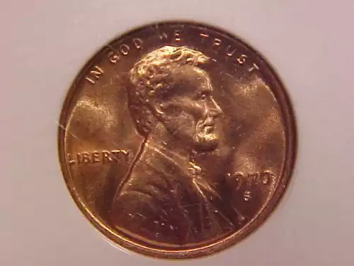 1970 S LINCOLN CENT - NGC MS 65 RD - SEE PICS! - (G1319)
