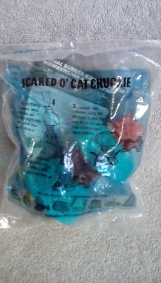 Burger King Rugrats Scared O' Cat Chuckie MIP Kids Meal Toy 2003