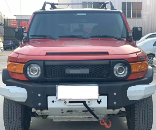 Fits for FJ Cruiser 2008-2021 Front Bumper Grille All Matte Black