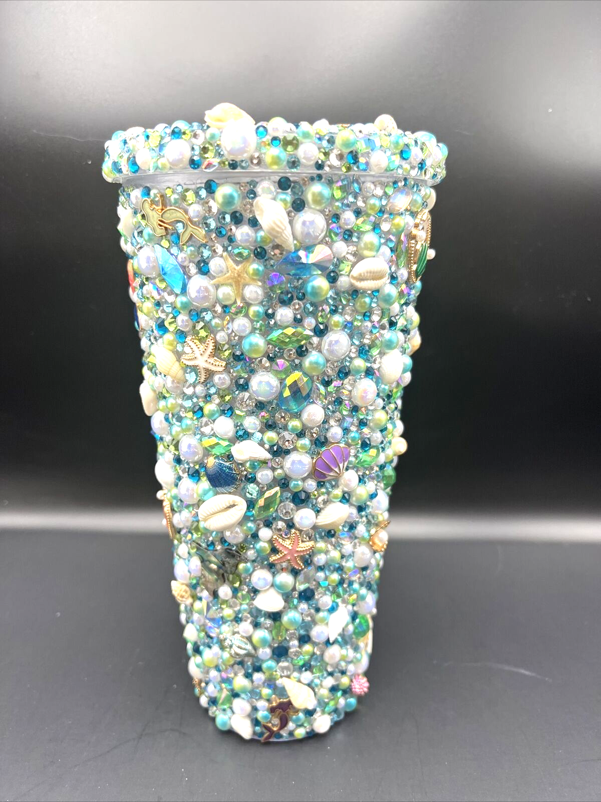 Maars Insulated Travel Tumblers Hand Decorated 32 Oz. Acrylic Sea Theme Octopus