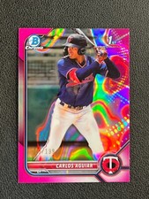 Carlos Aguiar Bowman Chrome 1st Pink Refractor 049/199