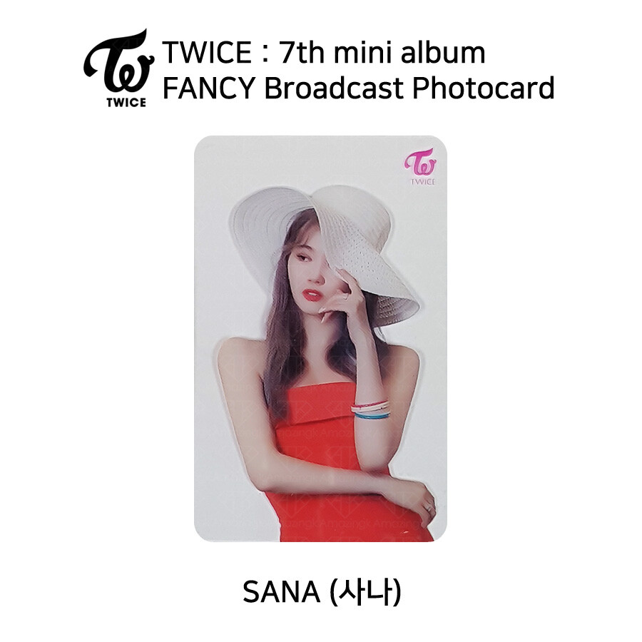 TWICE - 7th mini album FANCY YOU broadcast photocard | eBay
