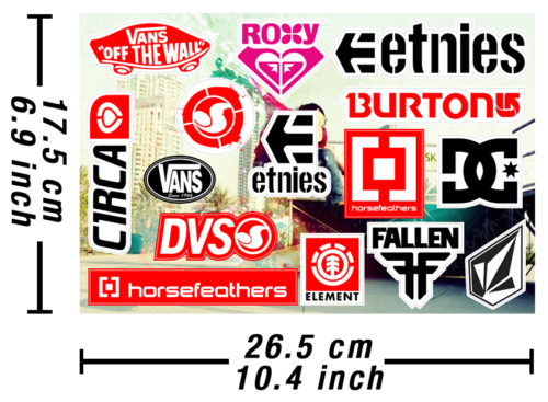 Skate Snowboard Decal Stickers Vinyl Graphics Autocollant Aufkleber Adesivi /650 - Afbeelding 1 van 2