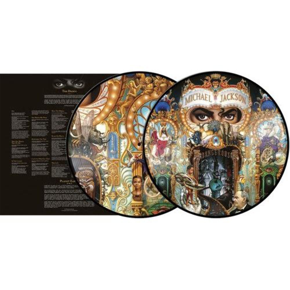 Michael Jackson - Dangerous - Picture Disc LP | eBay