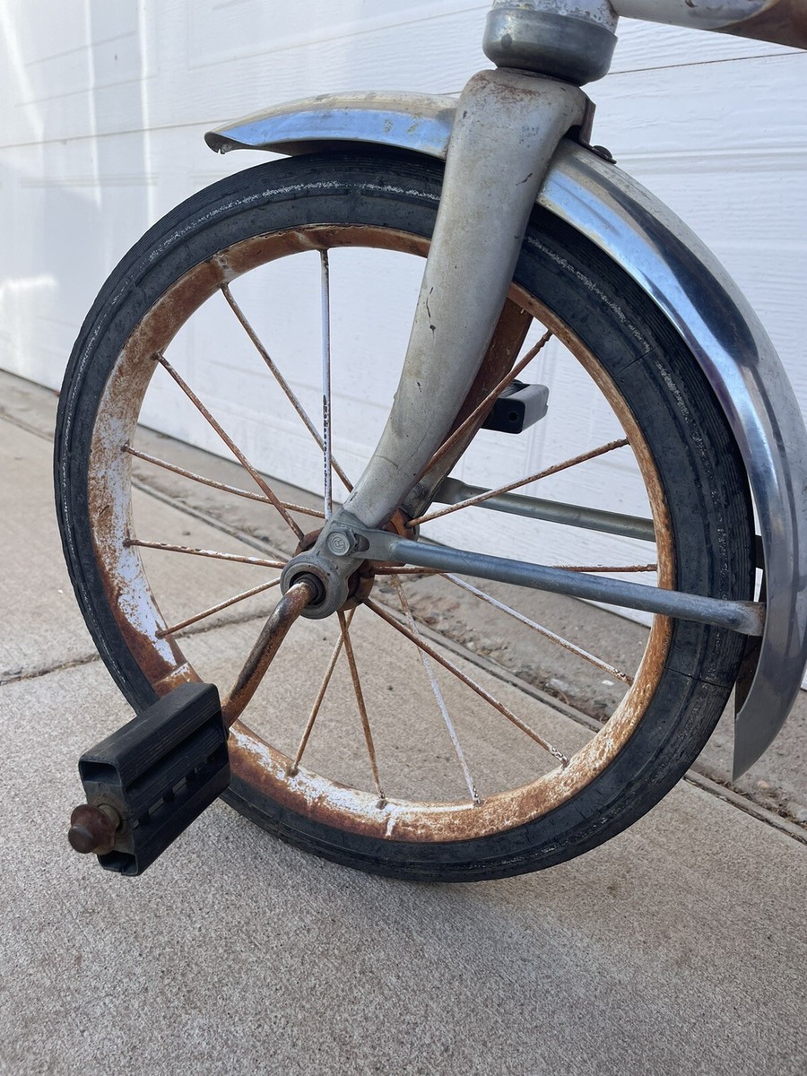 Vintage Deco Style Tricycle Lovely Antique Patina | eBay