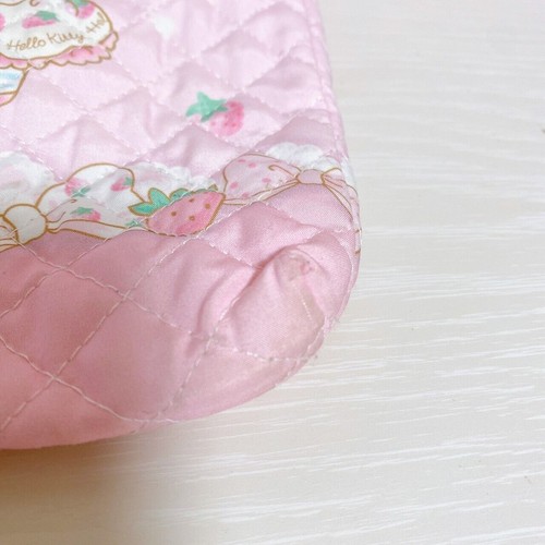Sanrio Hello Kitty Strawberry Shortcake Lesson Tote Bag Pink Ribbon Kawaii Japan - Picture 18 of 24