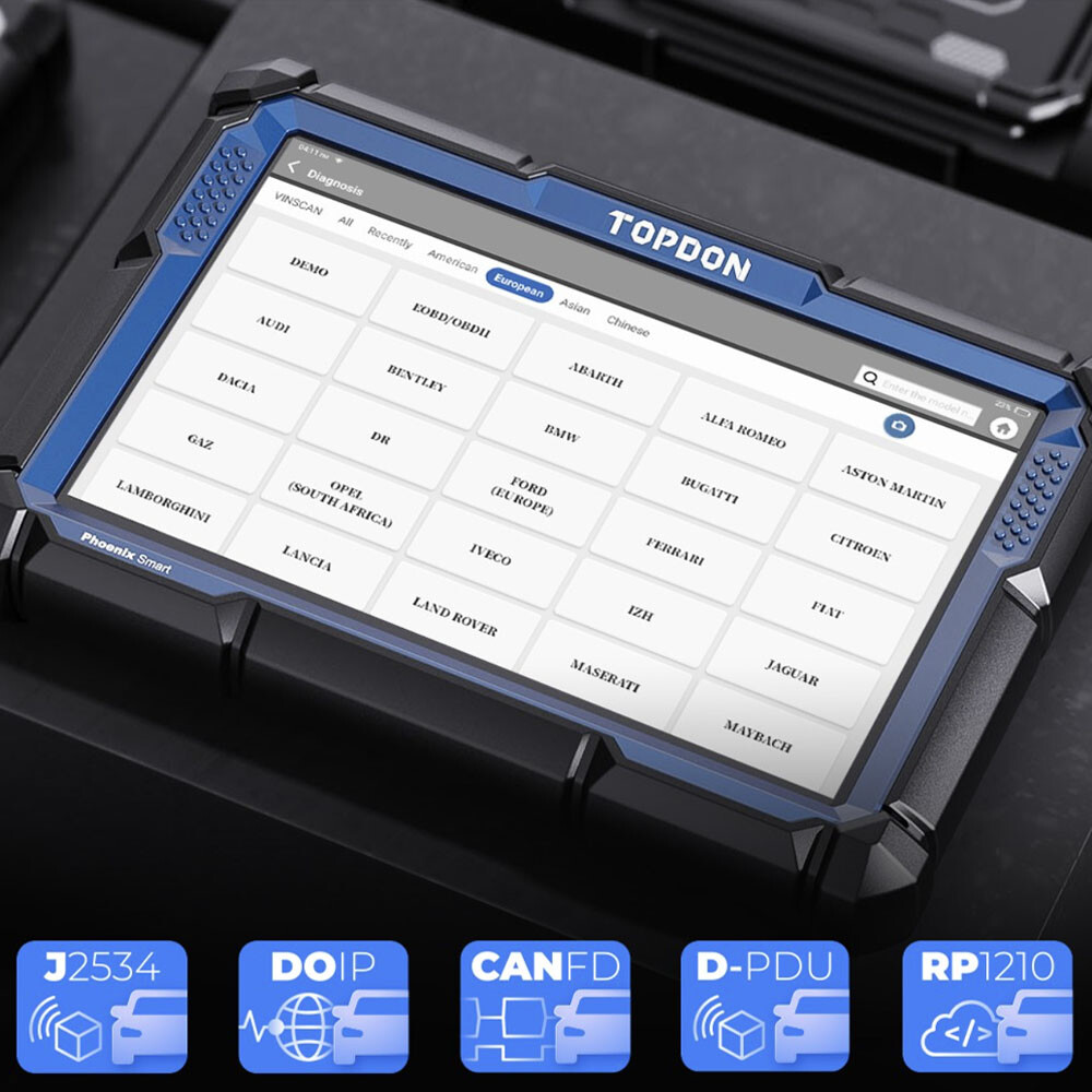 2025 USA TOPDON PHOENIX SMART+ Intelligent Automotive DiagnostiC ULTRA MAX ADAS