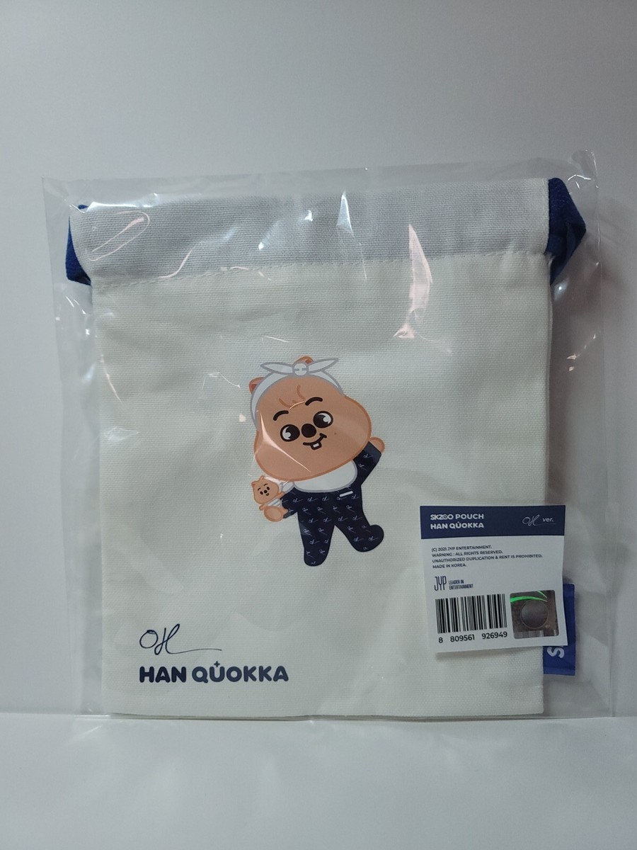 SKZOO LAPTOP POUCH ver. HAN QUOKKA未使用 Stray Kids SKZOO HAN QUOKKA POUCH Kpop (100% ORIGINAL/NEW