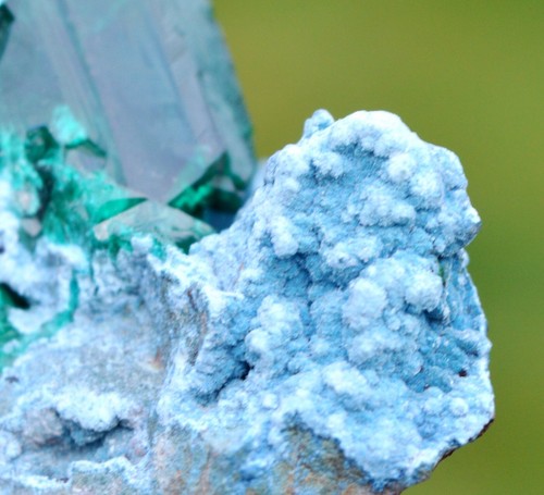 Dioptase & Plancheite 69 grams - Tantara Mine, Shinkolobwe, Kambove, Congo - Picture 10 of 10