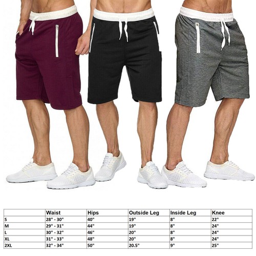 Herren Freizeit Mesh Shorts Sommer Training Fitness Gym Aktiv Sporthose - Bild 2 von 17