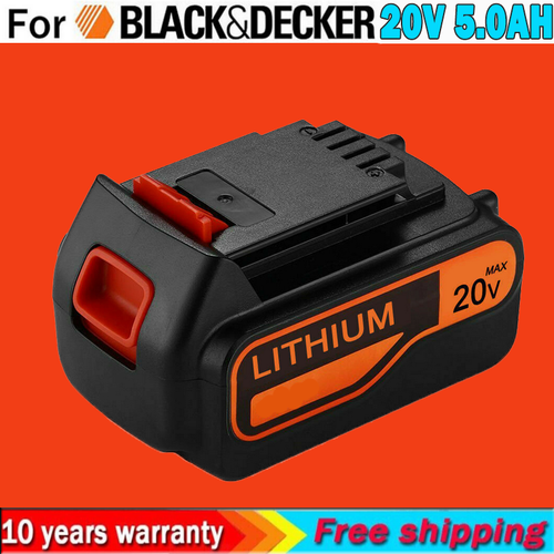 20V LITHIUM-ION BATTERY REPLACEMENT FOR BLACK AND DECKER 20VOLT LBX20 LBXR20 NEW