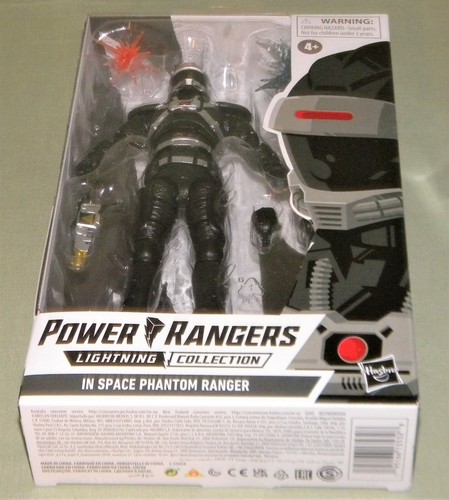 IN SPACE PHANTOM RANGER Mighty Morphin Power Rangers Lightning 6" Figur Hasbro - Bild 9 von 11