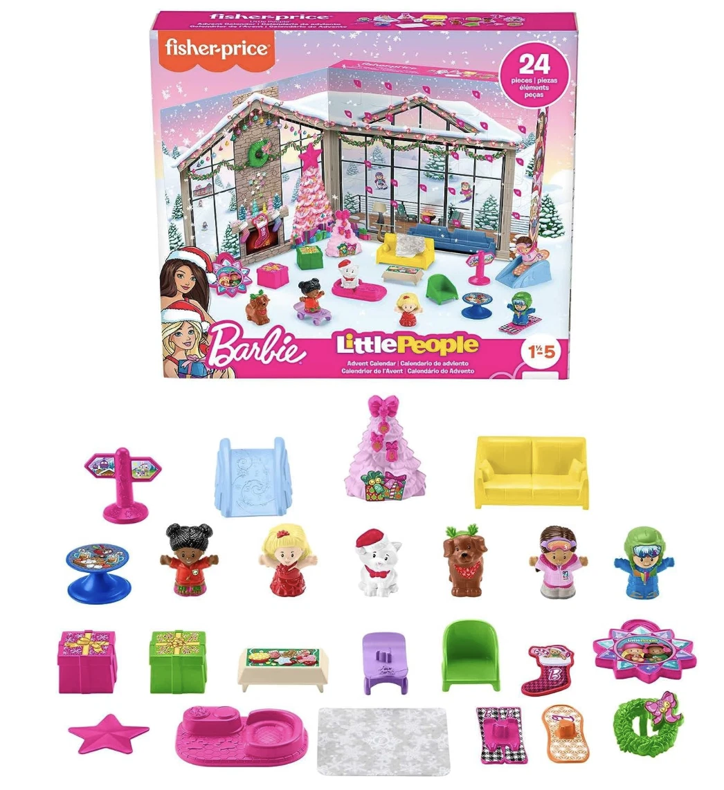 Barbie on sale advent calendar