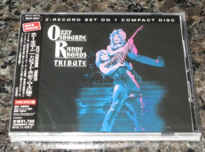 SEALED PROMO! Free ship! OZZY OSBOURNE Japan CD Randy Rhoads Tribute MORE LISTED