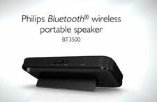 philips wireless portable speaker bt3500b