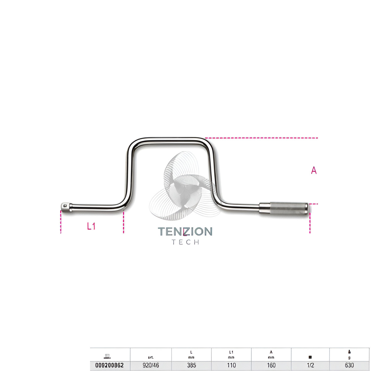 Speed Brace Beta 920/46 1/2" per Meccanica Rapida e Motorsport