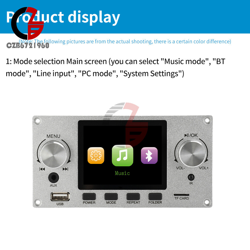 Modulo ricevitore, DC5V-24V versione 5.0 Bluetooth, scheda di Modulo ricevitore, DC5V-24V versione 5.0 Bluetooth, scheda di